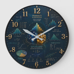 Probability & Statistics  Mathematics  Large Clock