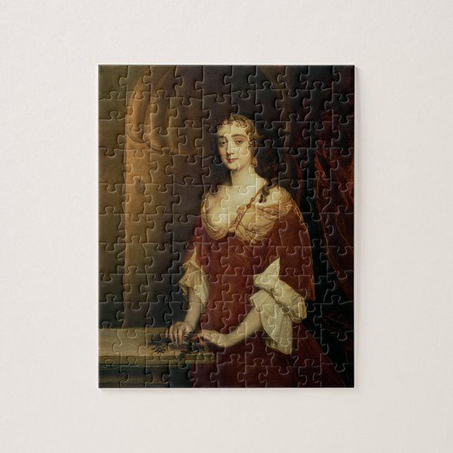 Probable portrait of Nell Gwynne (1650-87), mistre Jigsaw Puzzle (Vertical)