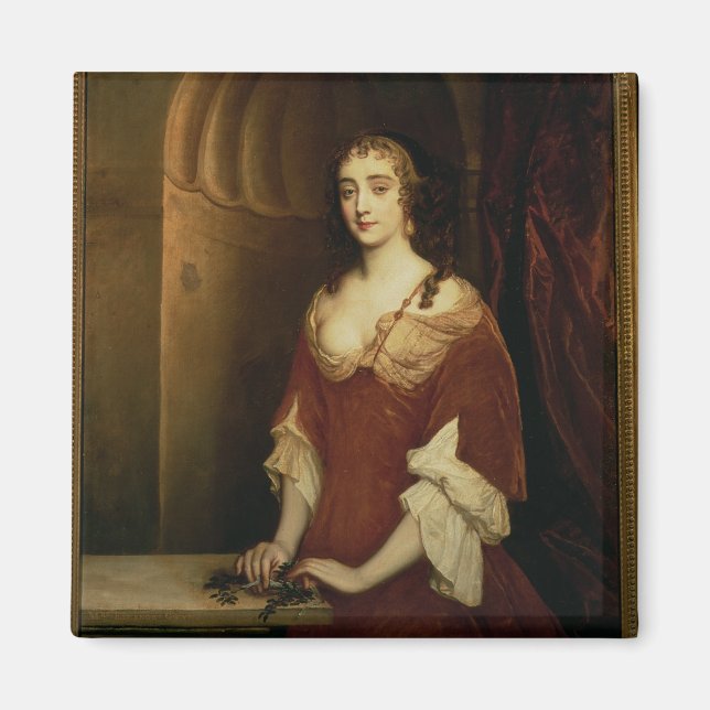 Probable portrait of Nell Gwynne (1650-87), mistre Magnet (Front)