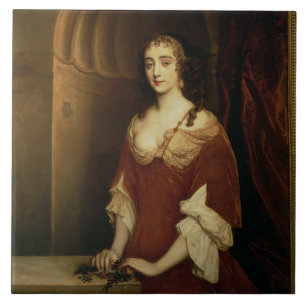 Probable portrait of Nell Gwynne (1650-87), mistre Tile