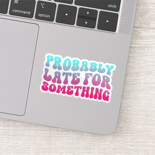 Probably Late For Something Punctuality Humour Coo (Detail)