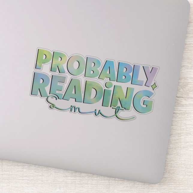 Probably reading smut (Detail)