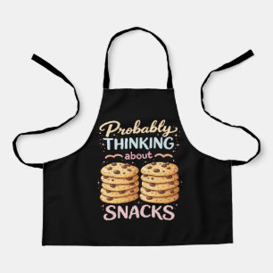 Probably Thinking About Snacks – Funny Apron