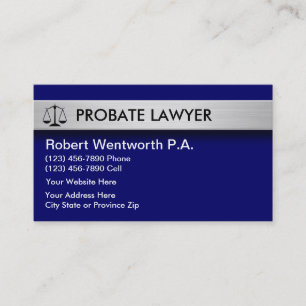 Probate Law Business Cards