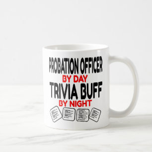 Probation Officer Loves Playing Trivia  Coffee Mug