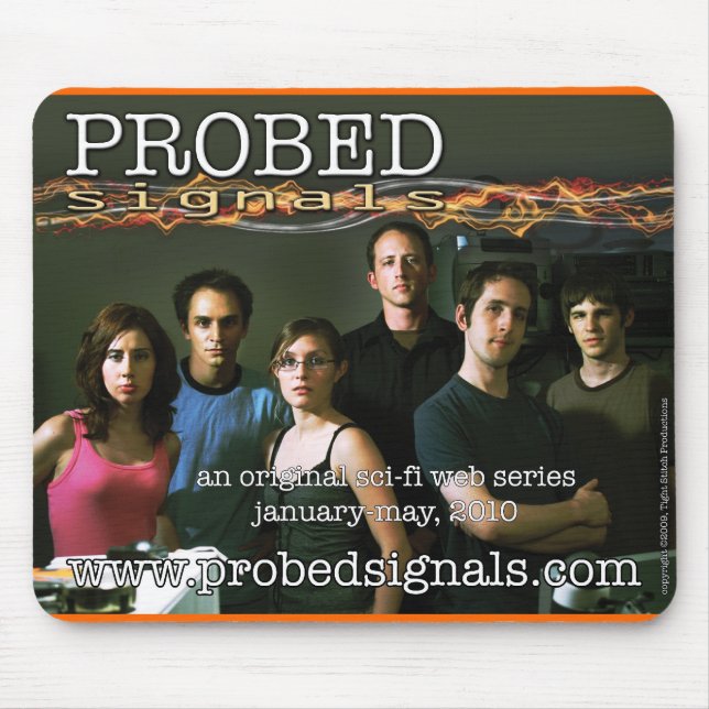 PROBED:signals Cast Mousepad (Front)