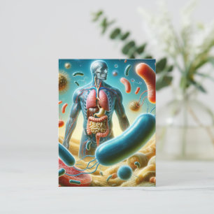 Probiotics Bacteria, Biology, Postcrossing Postcard