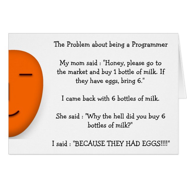 Problem about being a Programmer Funny Mum Joke (Front Horizontal)