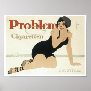 Problem Cigaretten Poster