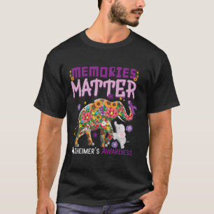 Problem Elephant Heimer Heimers Awareness T-Shirt