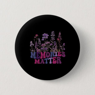 Problem Heimer Purple Heimer's Awareness 3 6 Cm Round Badge