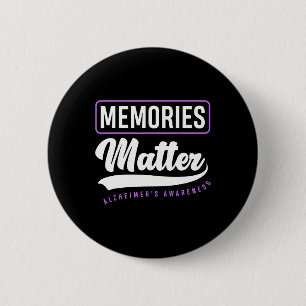 Problem Heimer Supporter Heimer's Awareness 6 Cm Round Badge