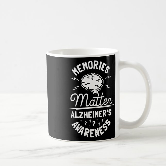 Problem Heimer's Awareness End Heimer  Coffee Mug (Right)