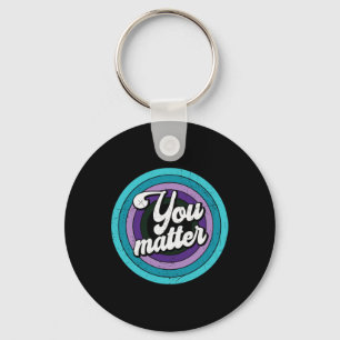 Problem Mental Health Message Key Ring