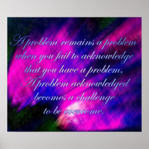 Problem Overcomer Poster