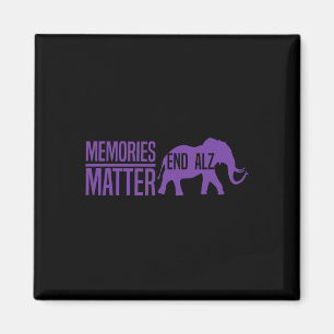Problem Purple Elephant And Text Heimer Magnet