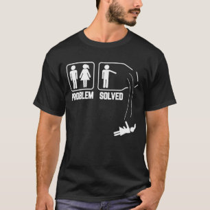 Problem Solved - Funny Divorce Party Divorcee Men T-Shirt