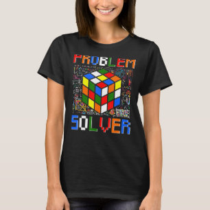 Problem Solver Competive Puzzle Solving Speed Cub T-Shirt