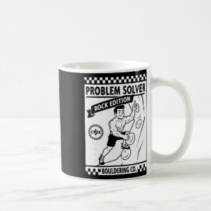 Problem Solver Rock Edition Climbing Wall Fun Coffee Mug