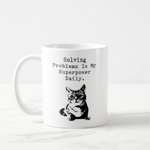 Problem Solver Superpower Math Enthusiast Coffee Mug