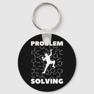 Problem Solving Climber, Rock Climbing Chemistry, Key Ring