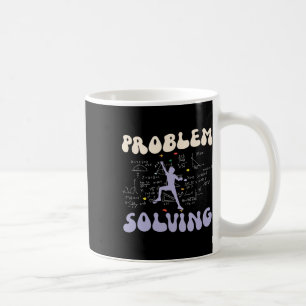 Problem Solving Climbing Bouldering Funny Math Stu Coffee Mug