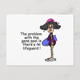 Problem With the Gene Pool Postcard