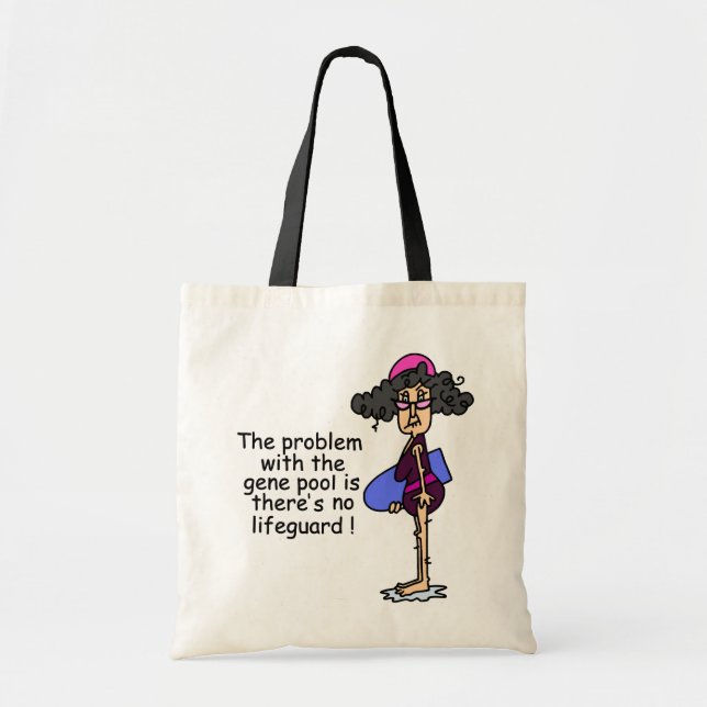 Problem With the Gene Pool Tote Bag (Front)