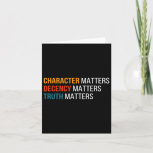 Problems Decency S Truth S America 2020  Card