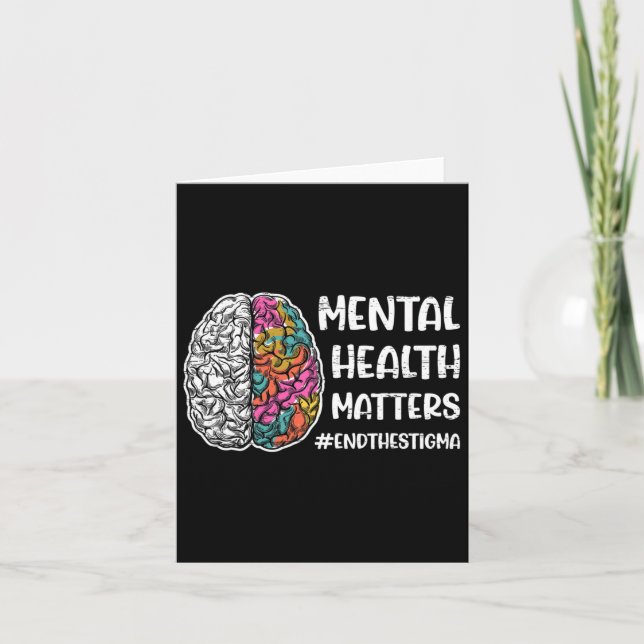 Problems Mental Mental  Card (Front)