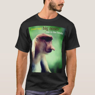 Proboscis monkey with big nose T-Shirt