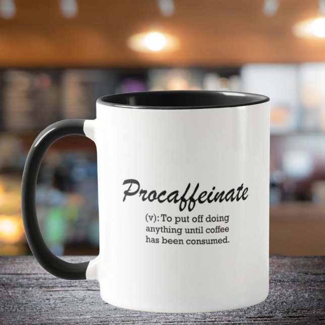 Procaffeinate Coffee Mug (Creator Uploaded)