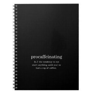 Procaffeinating Notebook