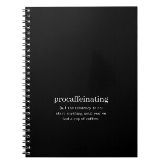 Procaffeinating Notebook