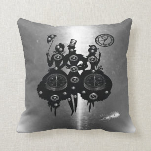 Process Steampunk Silhouette Cushion