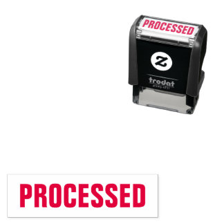 Processed Office Documents Business Self-inking Stamp