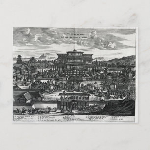 Procession from Macau, an illustration Postcard