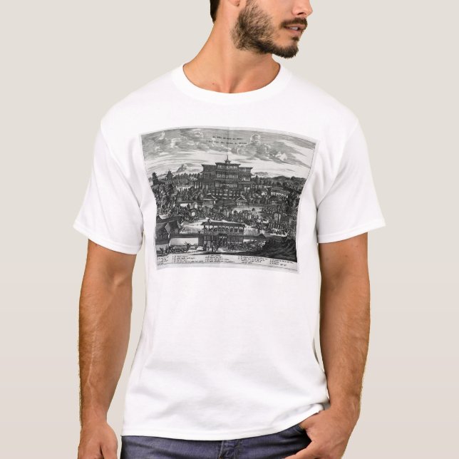Procession from Macau, an illustration T-Shirt (Front)