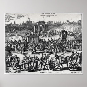 Procession from the gates of Macau Poster