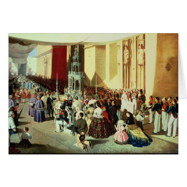Procession of Corpus Christi in Seville (Front Horizontal)