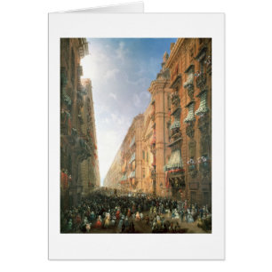 Procession of Corpus Christi in Via Dora Grossa, T