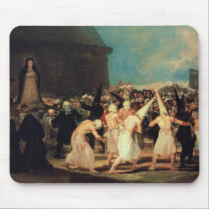 Procession of Flagellants, 1815-19 Mouse Pad