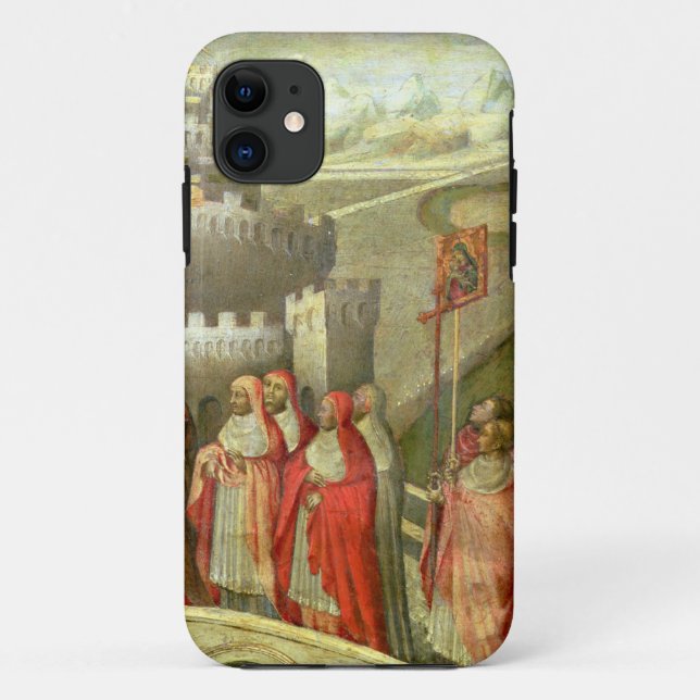 Procession of St. Gregory to the Castel St. Angelo Case-Mate iPhone Case (Back)