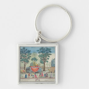 Procession of the Chariot of Agriculture Key Ring