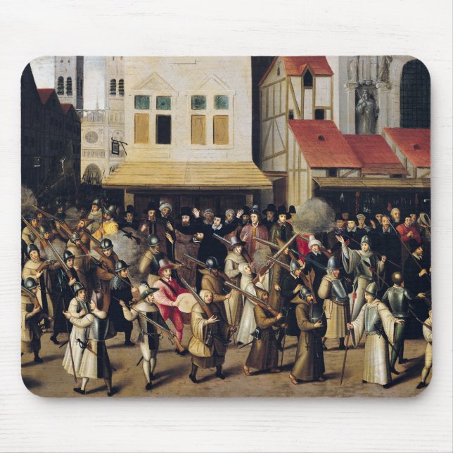 Procession of the Holy League in 1590 Mouse Pad (Front)