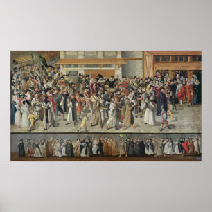 Procession of the Holy League Poster