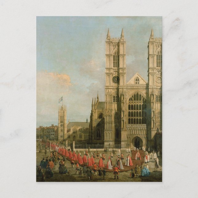 Procession of the Knights of the Bath Postcard (Front)