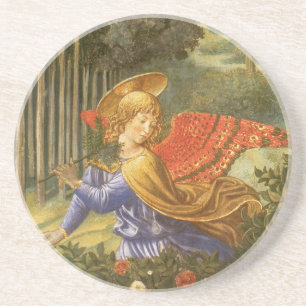 Procession of the Magi Angel by Benozzo Gozzoli Coaster