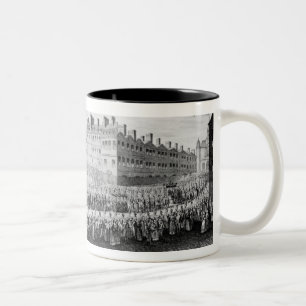 Procession of the Opening of the Estates Two-Tone Coffee Mug