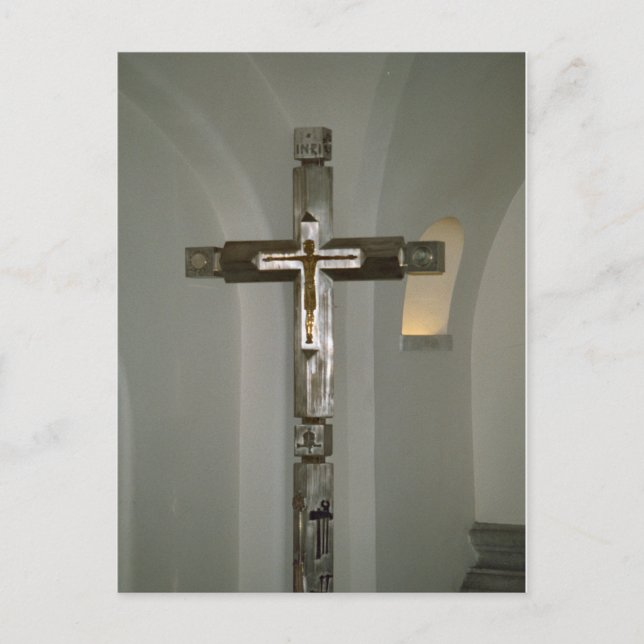 Processional Cross in the catacombs Postcard (Front)